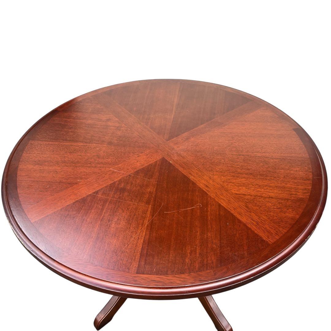 希少 maruni マルニ木工 地中海 ラウンドテーブル 丸テーブル