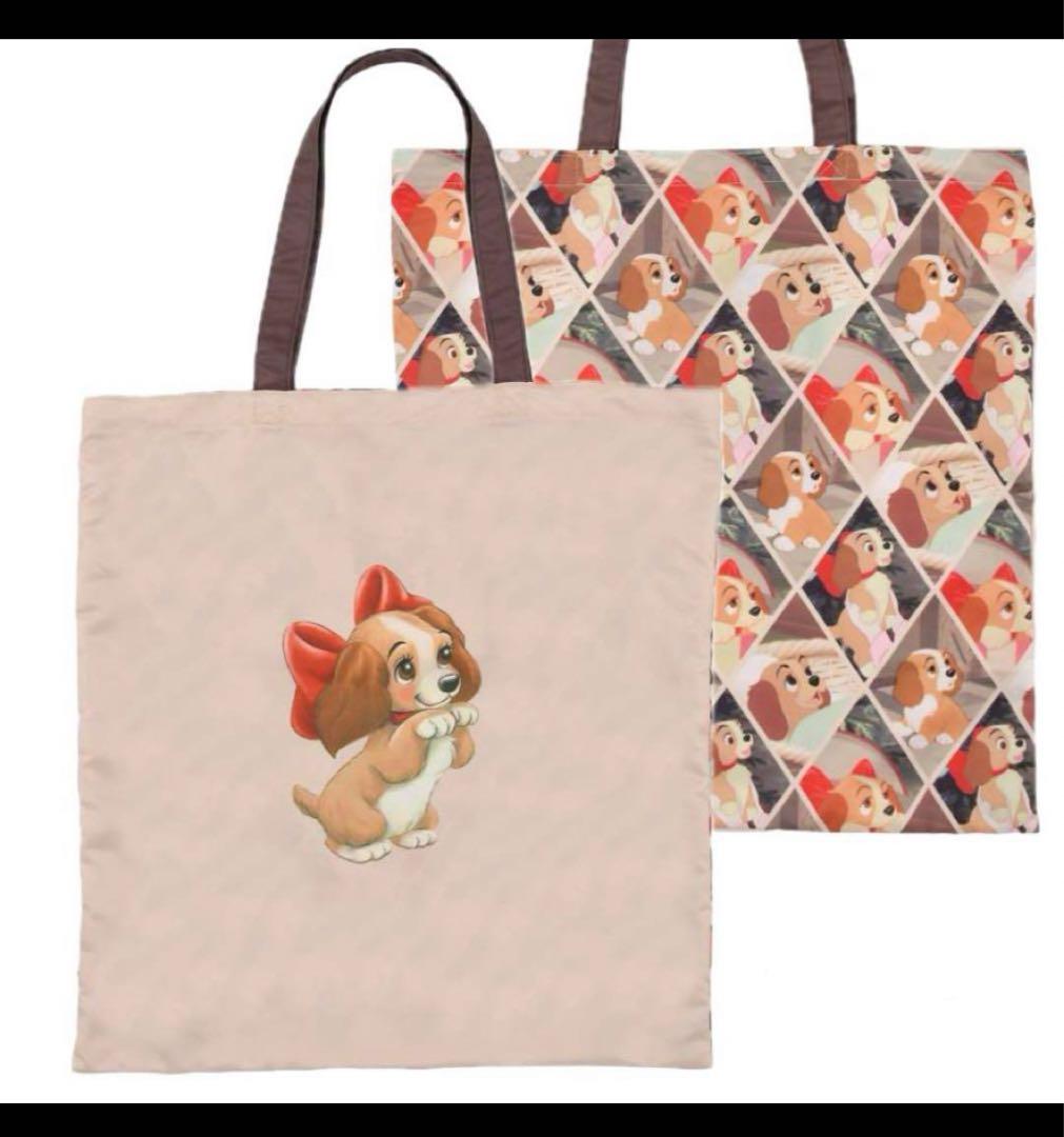新品 ディズニーストア わんわん物語 レディ ディズニー エコバッグ