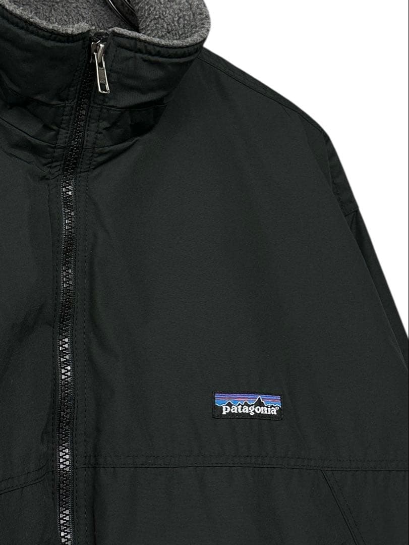 02年製 patagonia シェルドシンチラ 黒 × 灰 S 美品 ブラック - メルカリ