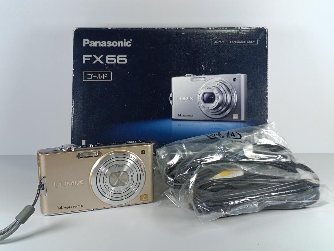Panasonic LUMIX DMC-FX66 ゴールド デジカメ 動作品 概要 デジタルカメラ DMC-FX66 | LUMIX（ルミックス） ミラーレス一眼