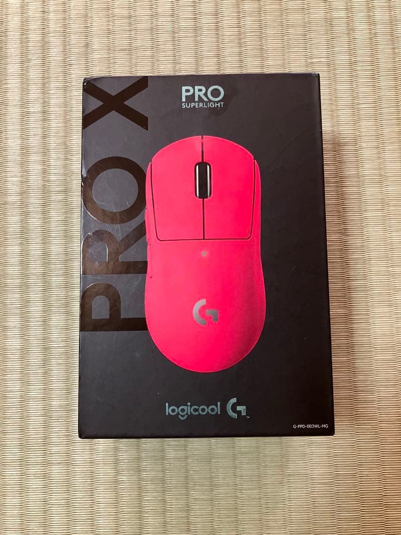 Logicool GPROXSUPERLIGHT マゼンタ ゲーミングマウス PRO X SUPERLIGHT マゼンタ G-PPD-003WL-MG [光学式