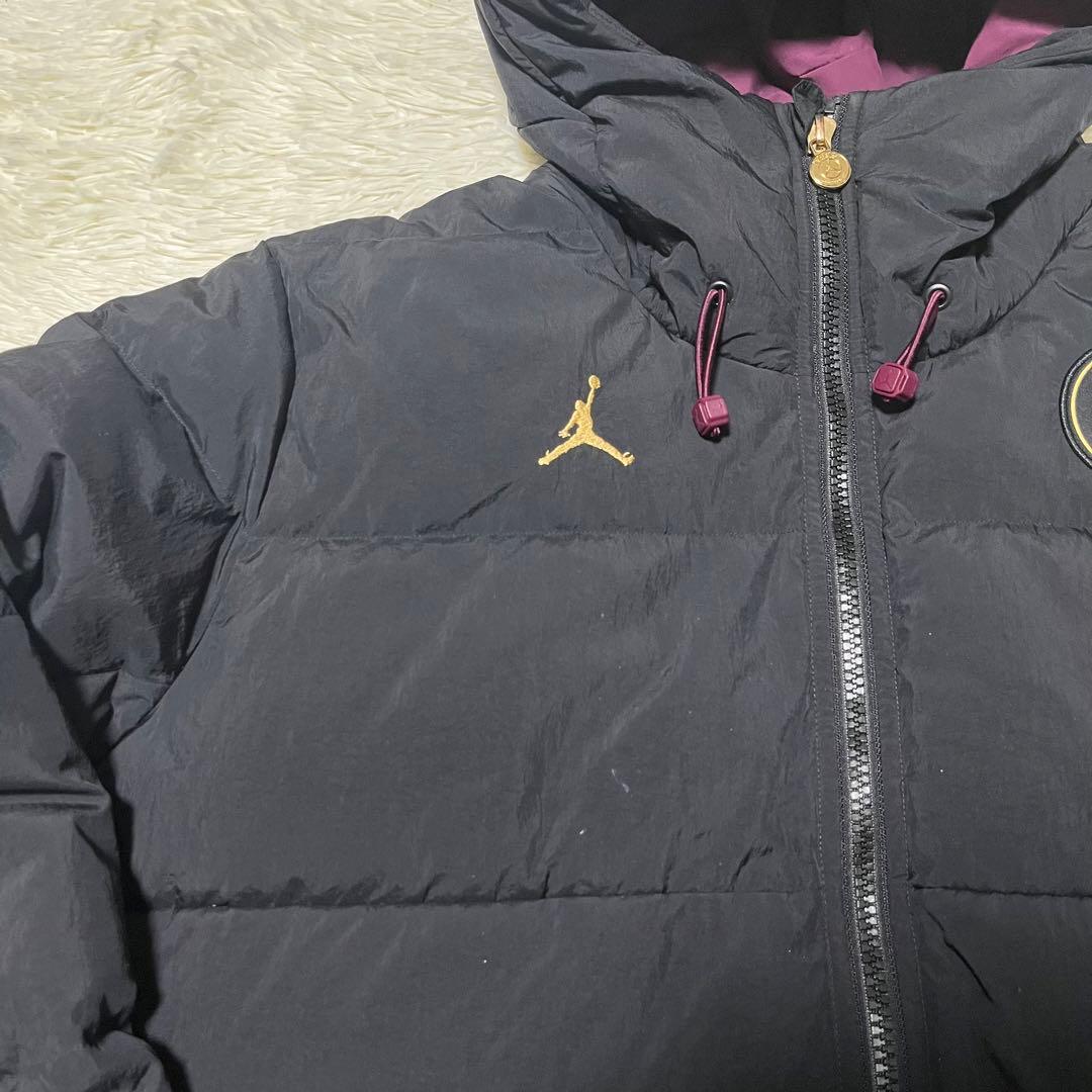 PSG × JORDAN ダウンジャケット ブラック XLサイズ - メルカリ