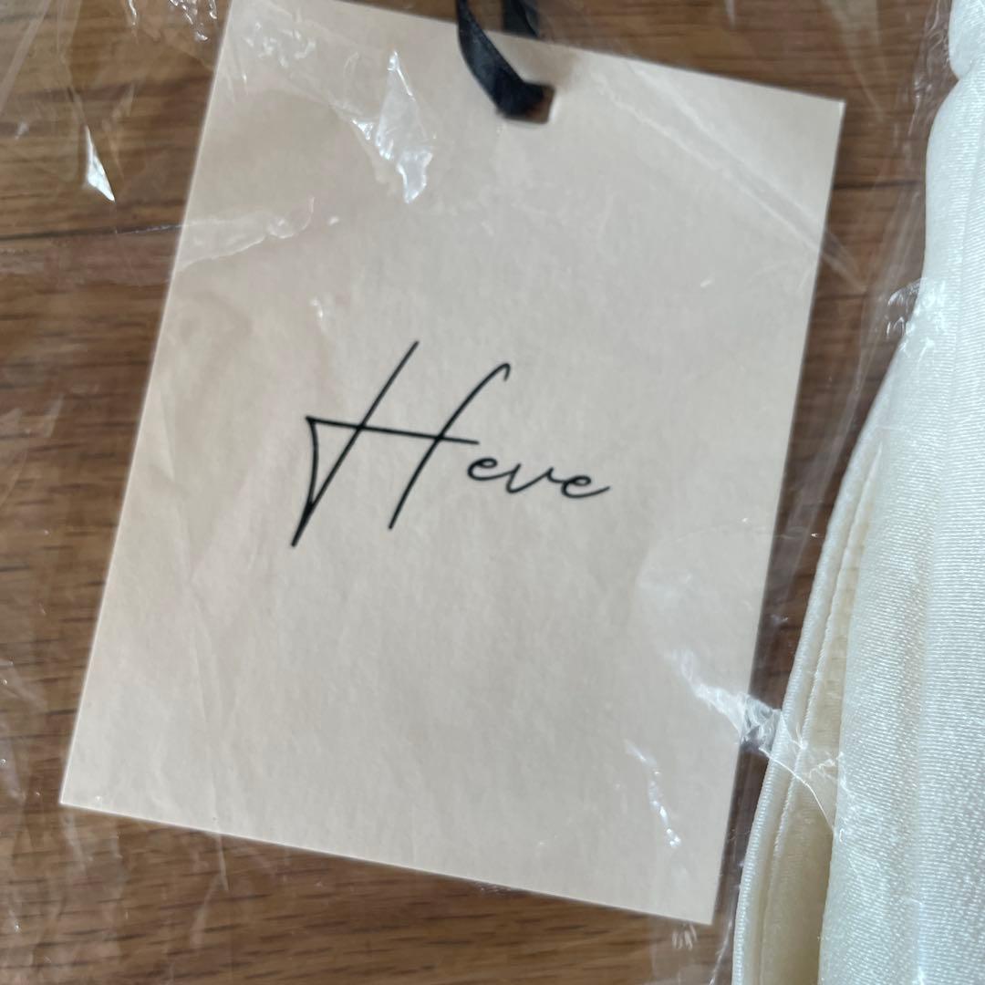 新品未使用】Heve（ヘイヴ）シルキータックワイドパンツ バニラ 36