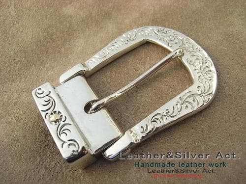 ハンドメイド シルバー925バックルシルバーベルト手彫り インディアン
