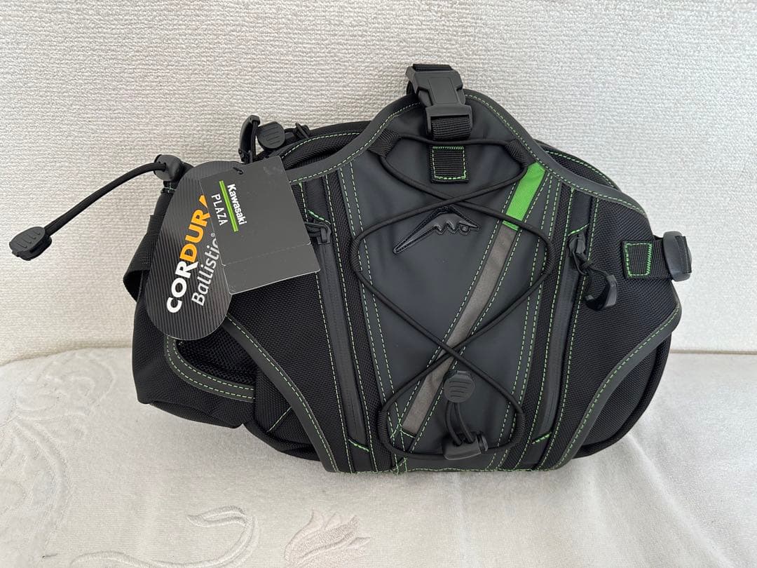 新品未使用】KUSHITANI Kawasaki コラボ ヒップバッグ - メルカリ