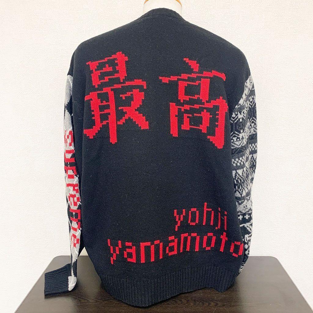 希少】シュプリーム ヨウジ ヤマモト鉄拳セーター ブラック - メルカリ