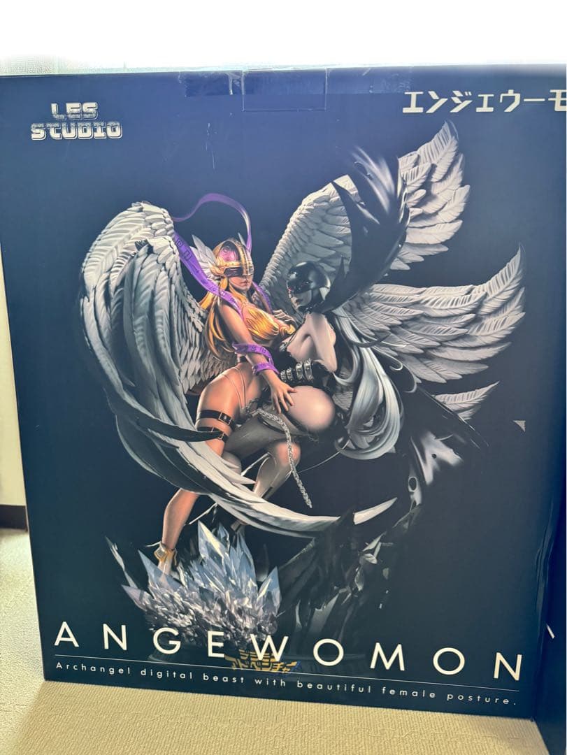 中古Digimonガレージキット（Angewomon＆Deviwomon）