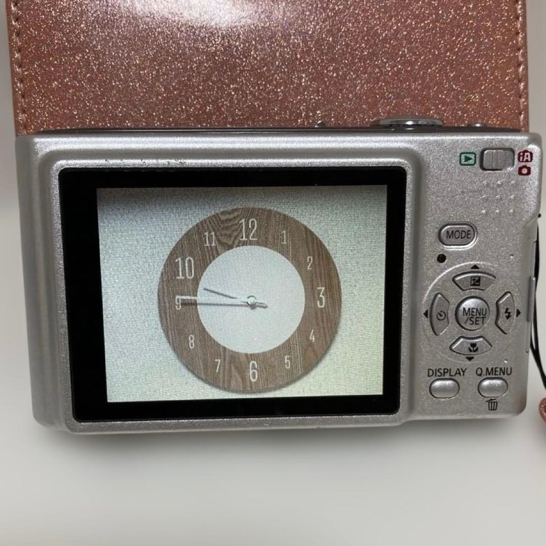 Panasonic ルミックス DMC -FS10 ラメ入ピンクベージュケース付