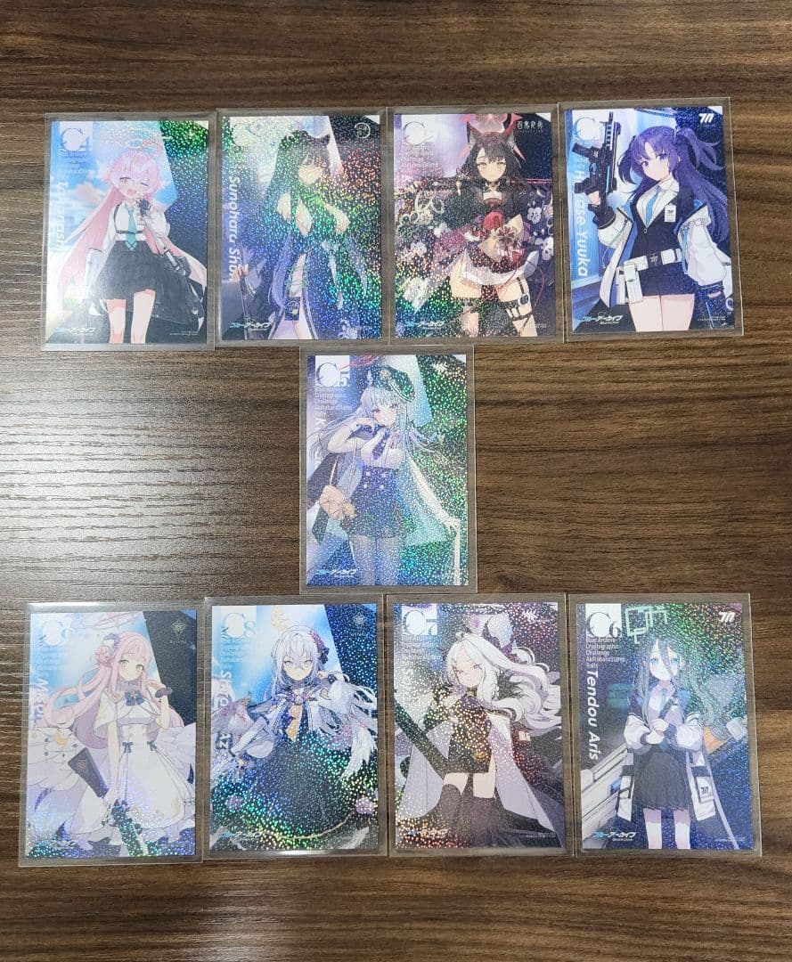 ブルーアーカイブ 二周年 ノベルティカード A～Cコンプリートセット