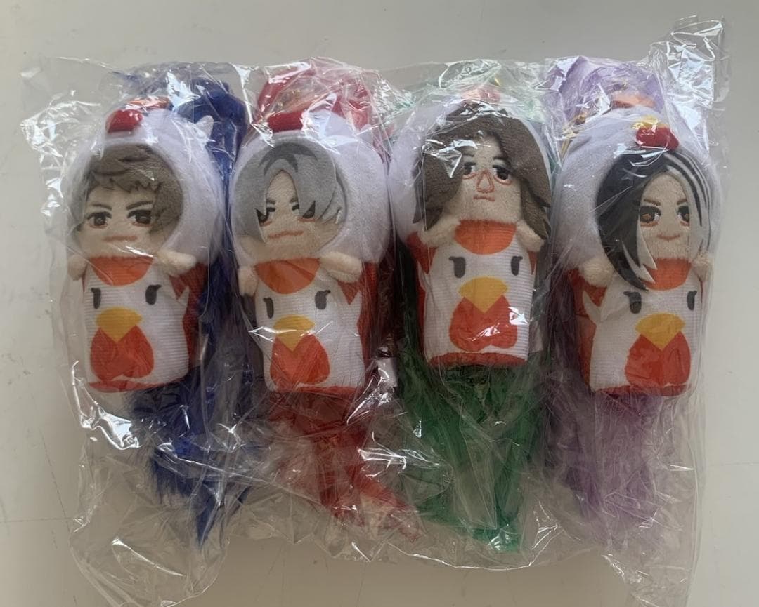 GLAYローソンコラボなりきり！からあげクン ファー付きマスコット(4種セット) なりきり！からあげクン ファー付きマスコット（HISASHI）【＠Loppi