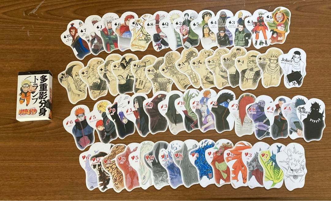 NARUTO ナルト 多重影分身トランプ ジャンプ 当選品 - メルカリ