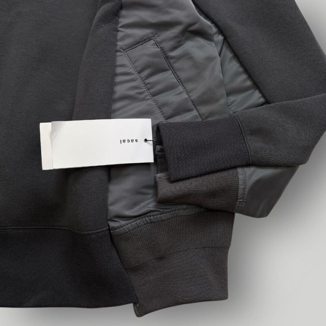 タグ付 未使用品] 24SS sacai ドッキング スウェット グレー - メルカリ