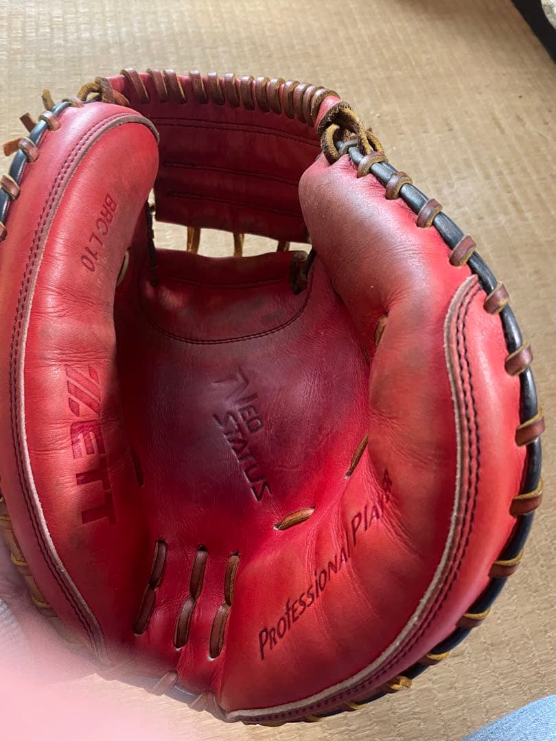 ZETT ネオステイタス軟式キャッチャーミット 森友哉型 値下げ 値下げの