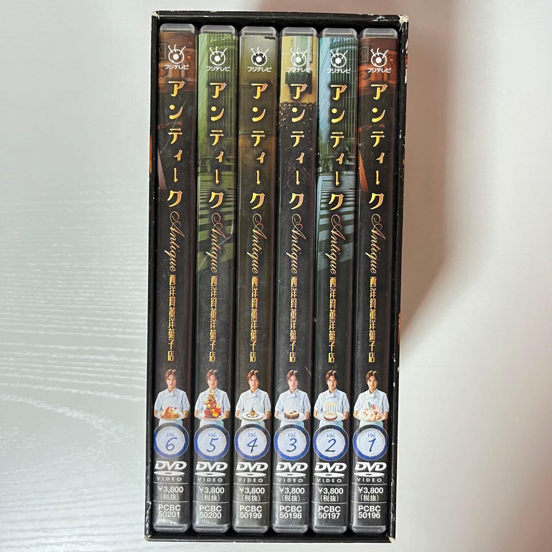 アンティーク～西洋骨董洋菓子店 DVD-BOX〈6枚組〉 滝沢秀明 藤木直人