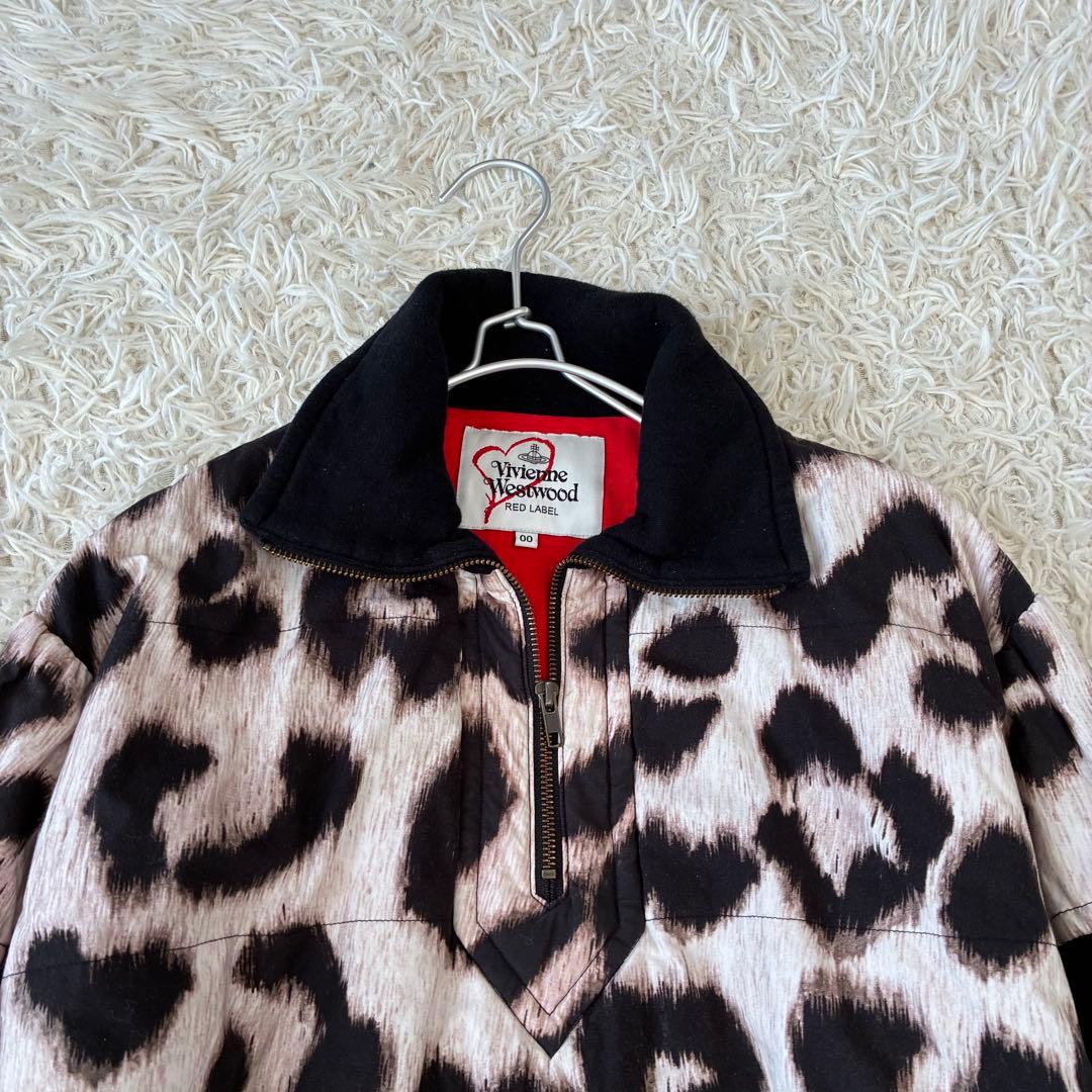 ヴィヴィアンウエストウッド ハーフジップスウェット チュニック
