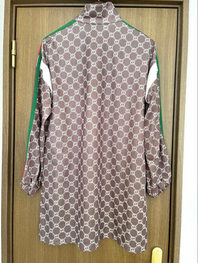グッチ インターロッキングGテクニカルジャージードレス モノグラム