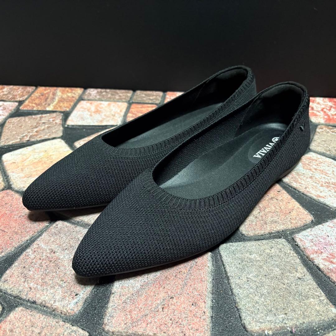 【新品】VIVAIA Aria フラットシューズ 24.5cm ポインテッドトゥ