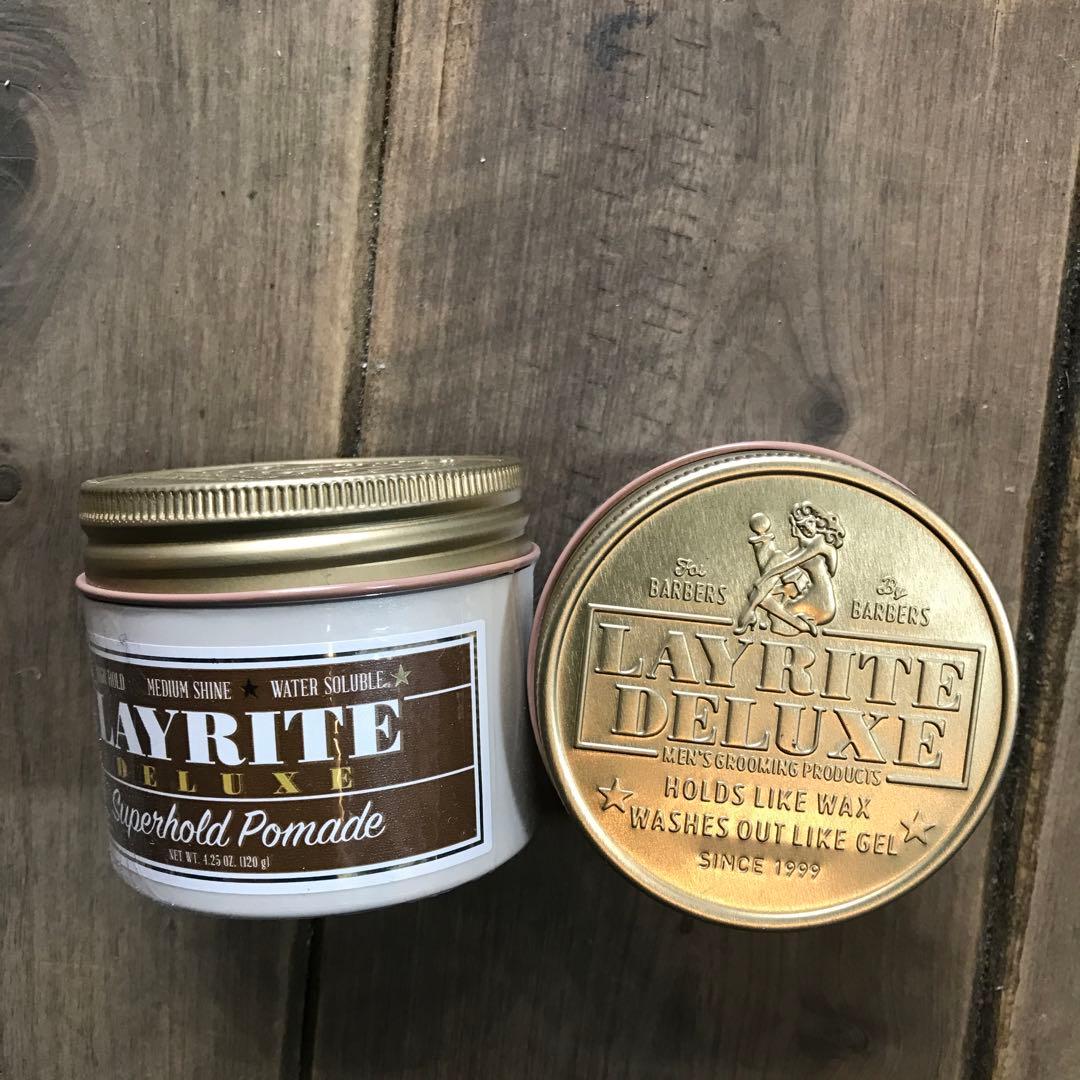 LAYRITE Superhold Pomade 4.25oz 4個セット