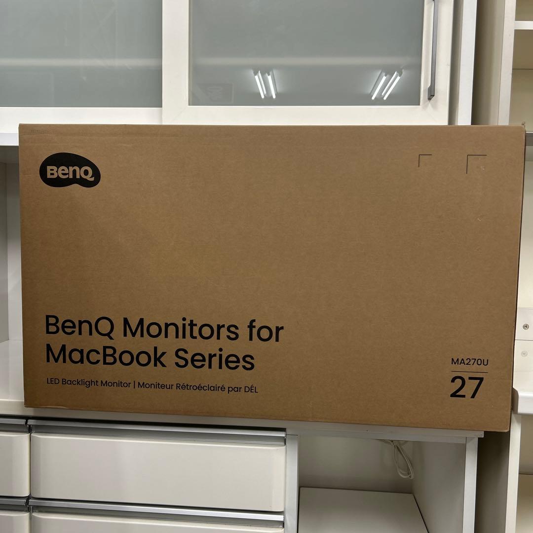 BeuQ モニター　MacBook Series MA270U USB-C接続 PCモニター Mac向けシリーズ MA270U-JP [27型 /4K(3840×2160