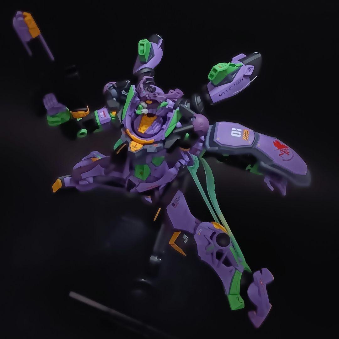 ガンプラ HG ガンダム GQuuuuuuX ジークアクス 塗装 完成品 エヴァ