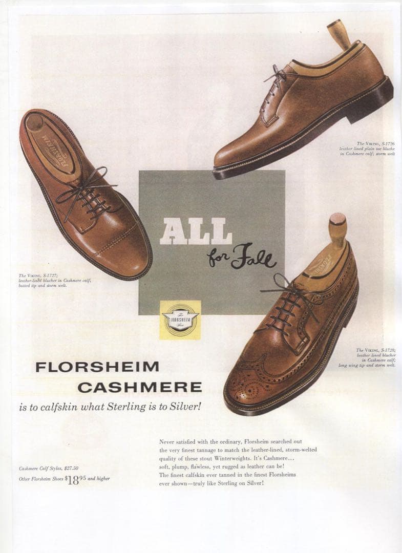 50s Florsheim S-1727 The Viking - メルカリ