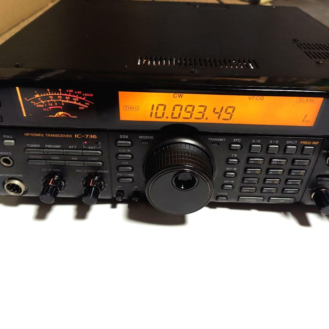 ICOM IC736　HF〜50Mhz オ−ルモ−ドトランシバ− ICOM IC736 HF〜50Mhz オ−ルモ−ドトランシバ− ICOM IC736 HF〜50Mhz