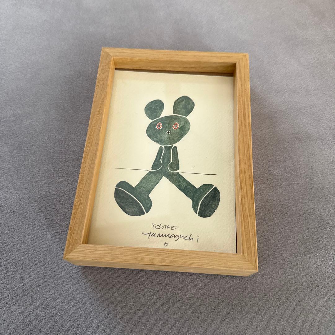 山口一郎 ichiro yamaguchi 原画 ポストカード くま テディベア - メルカリ