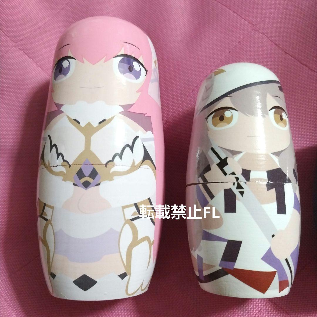 NIKKE 非売品 レア 当選品 レッドフード 紅蓮 マトリョーシカ 5体