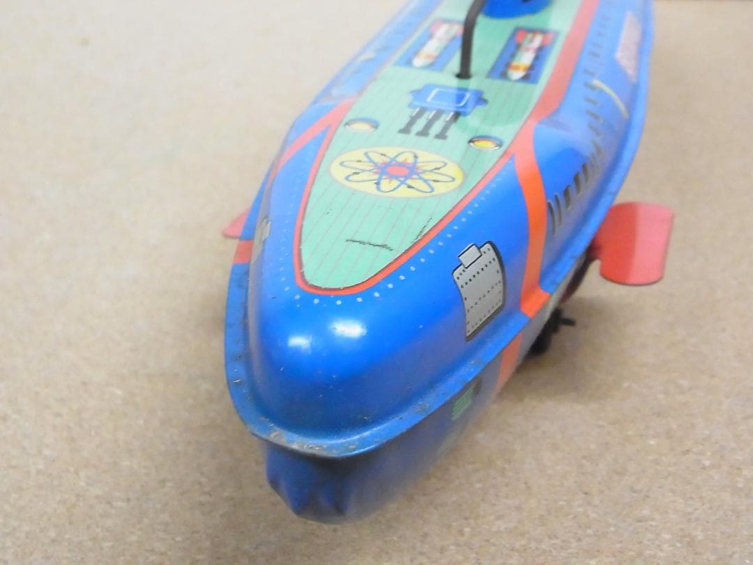 ヨネザワ 米澤玩具 サブマリン SSN29 シーウルフ 潜水艦 ブリキ