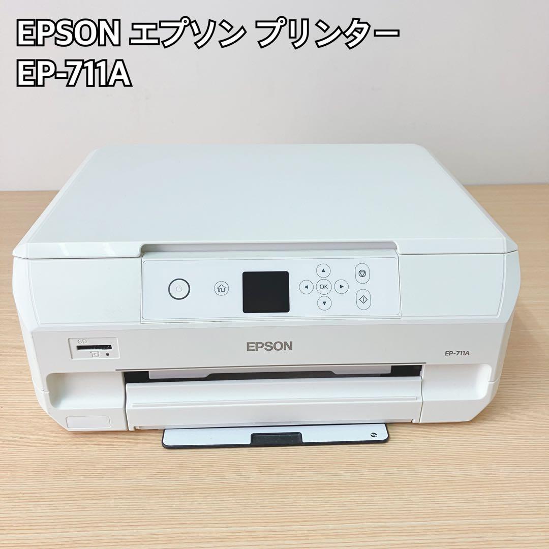 EPSON インクジェットプリンター EP-711A ジャンク EPSON EP-711A プリンター【ジャンク品】 - メルカリ