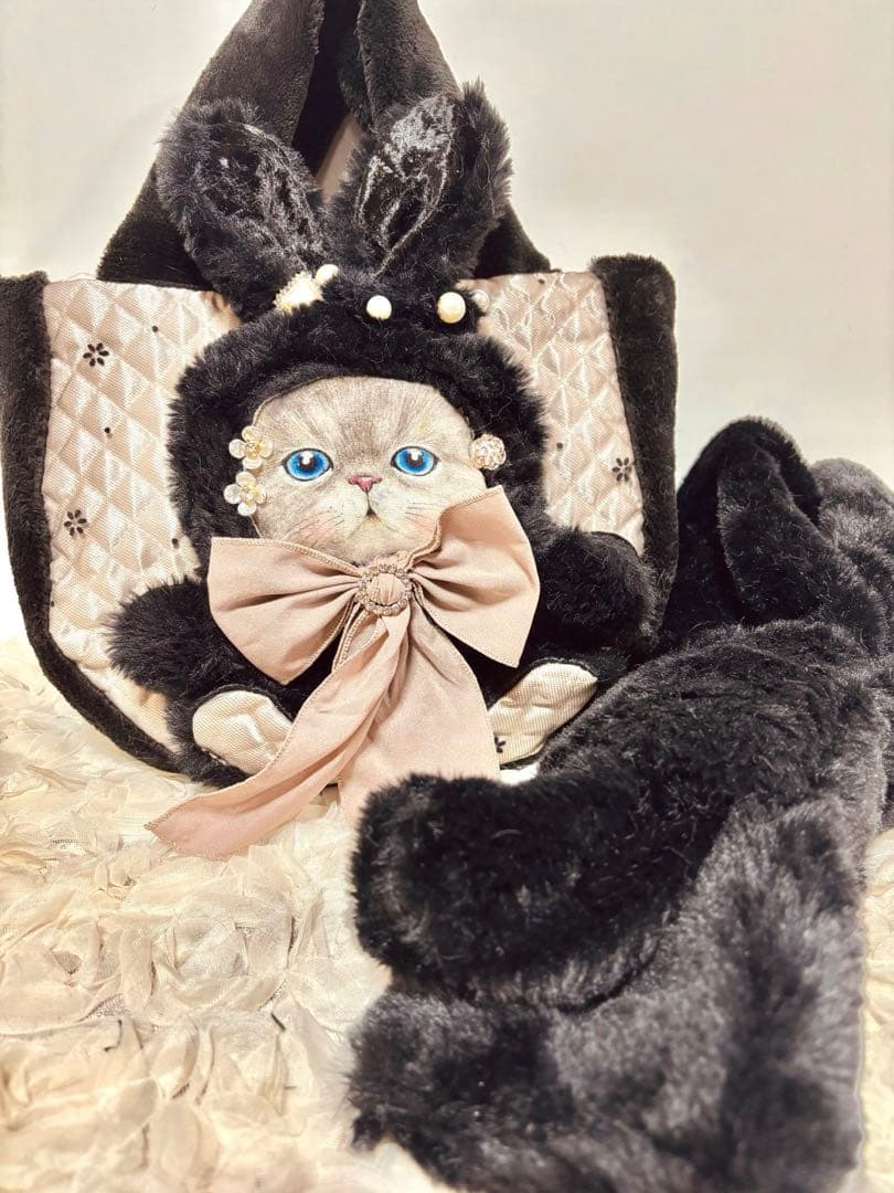 コヤンイサムチョン ころりんファーバッグ お揃いファ〜❤︎マフラー