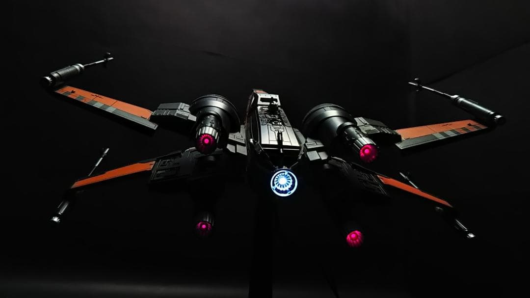 電飾改修 完成品 ブースティッド Xウイング 1/72 塗装済 BANDAI - メルカリ