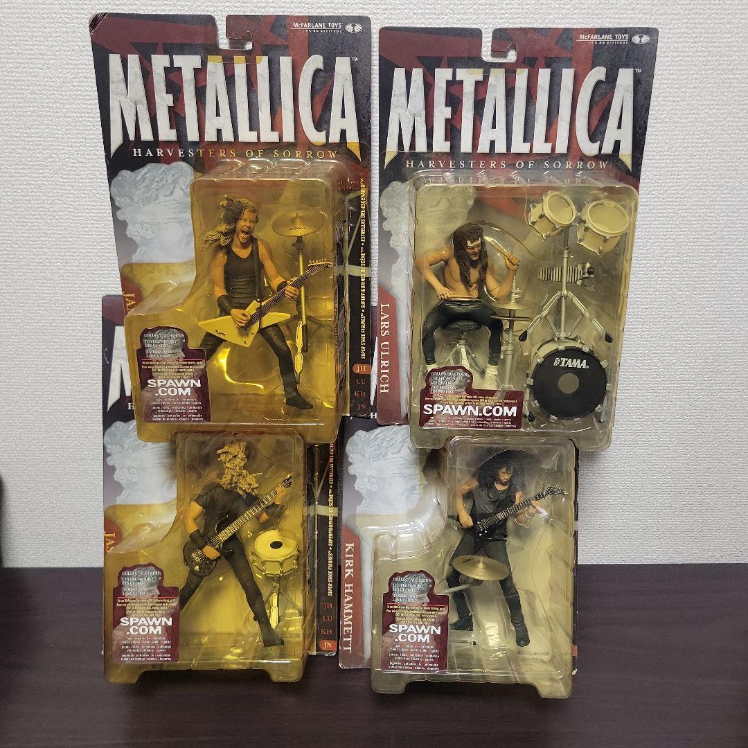 未開封メタリカ マクファーレン トイズ Metallica フィギュア4体セット