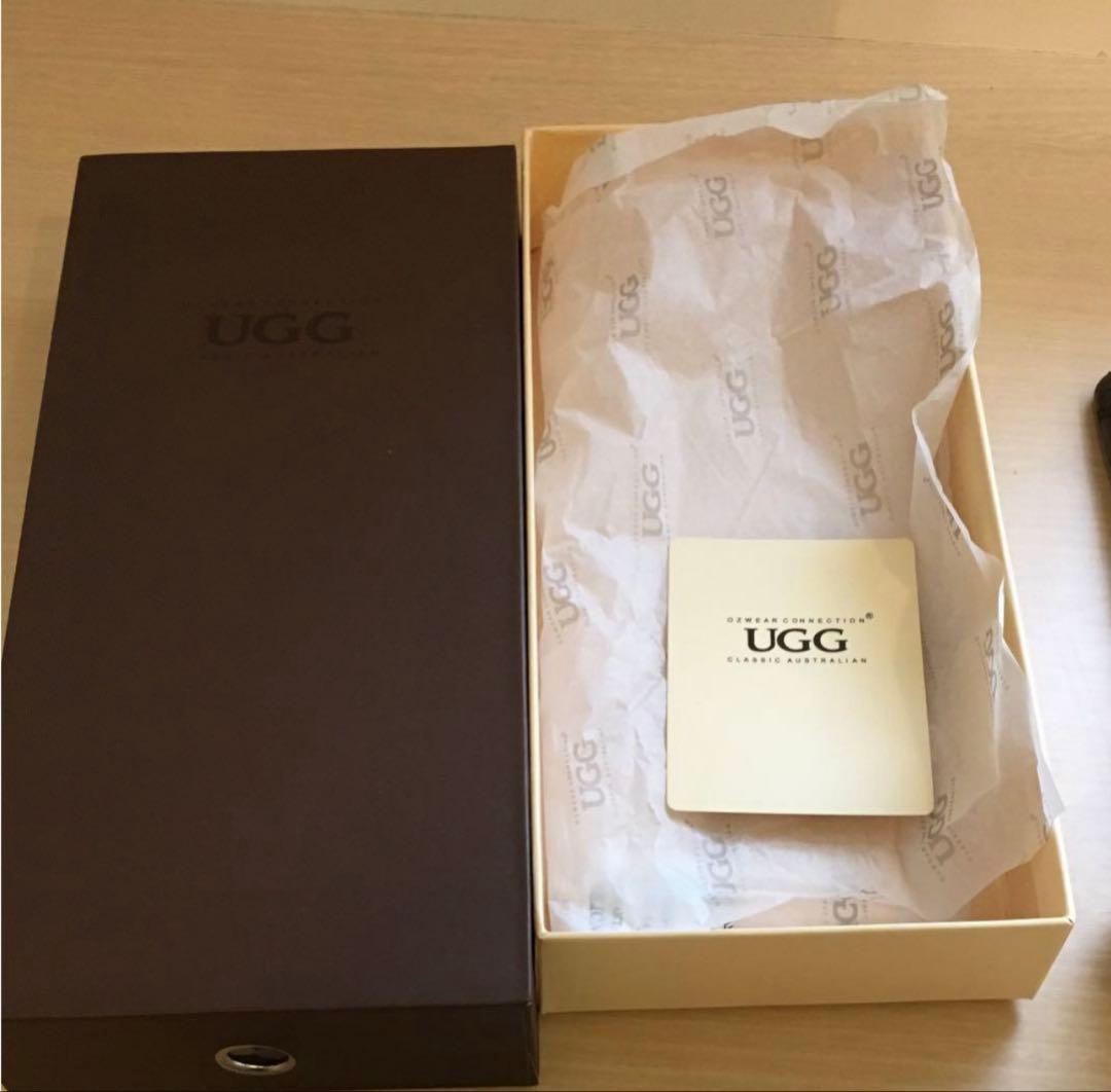 ひ*か様 UGG 本革 本革手袋 濃いチャコール タッチスクリーン対応