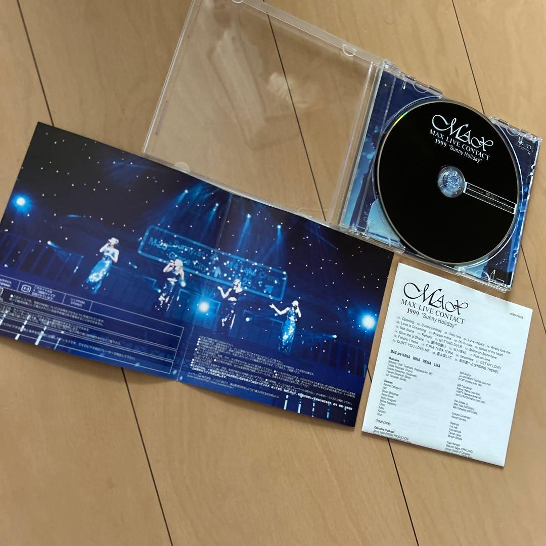 【即購入ok!!】MAX 『MAX LIVE CONTACT1999』DVD