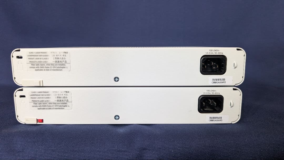CCNA、CCNP】CISCO C2960 静音タイプ 2台セット