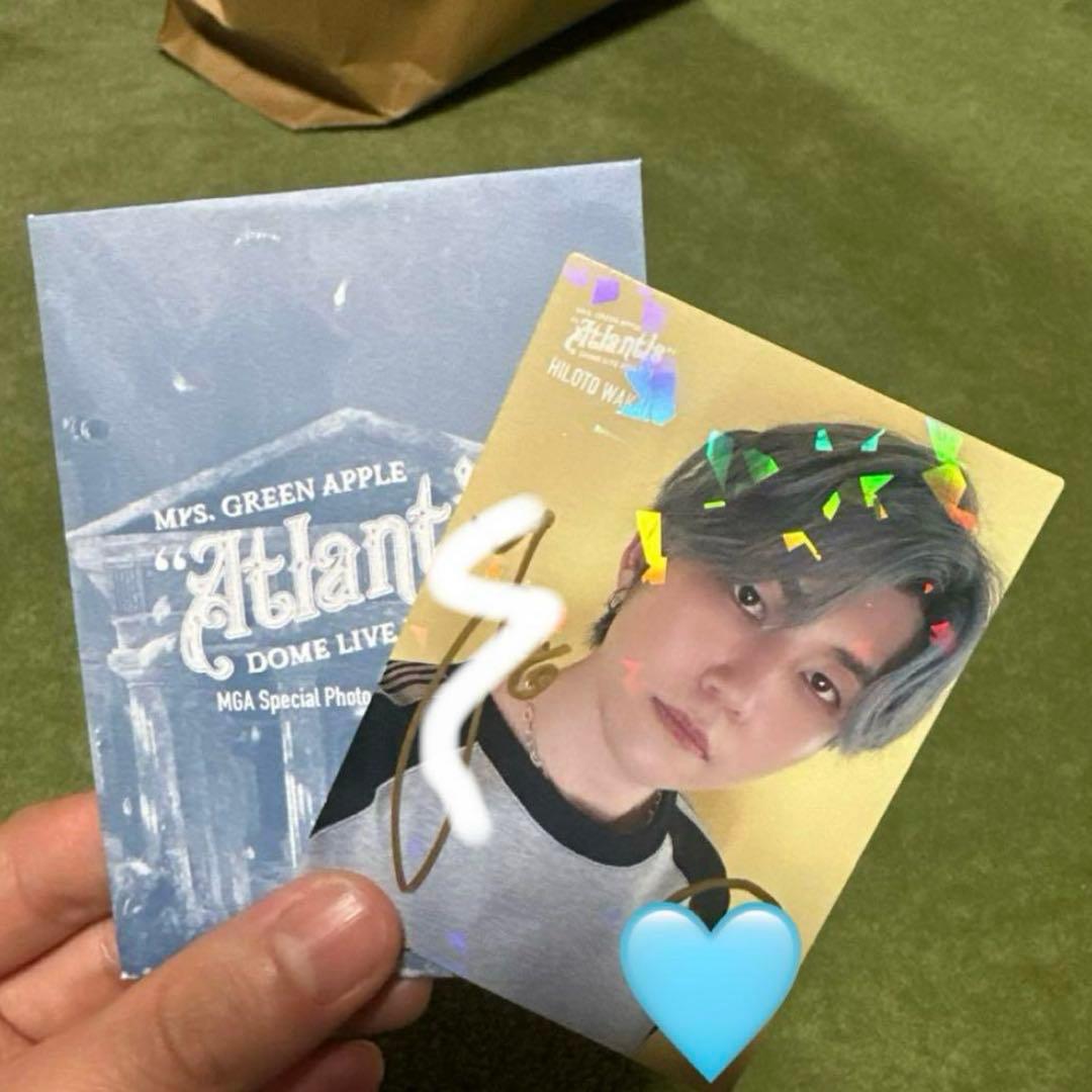 Mrs. GREEN APPLE 若井滉斗 サイン - メルカリ