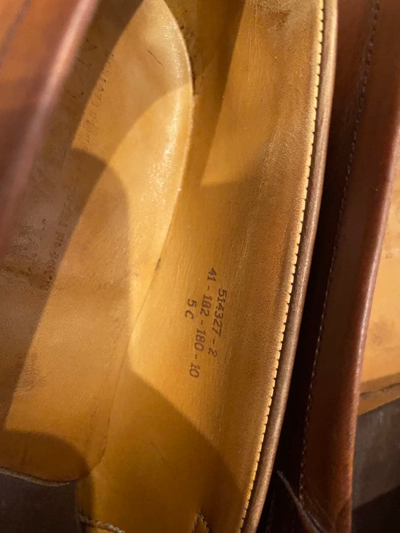 n*l様 J.M.WESTON 180 ローファー 5C オールソール済