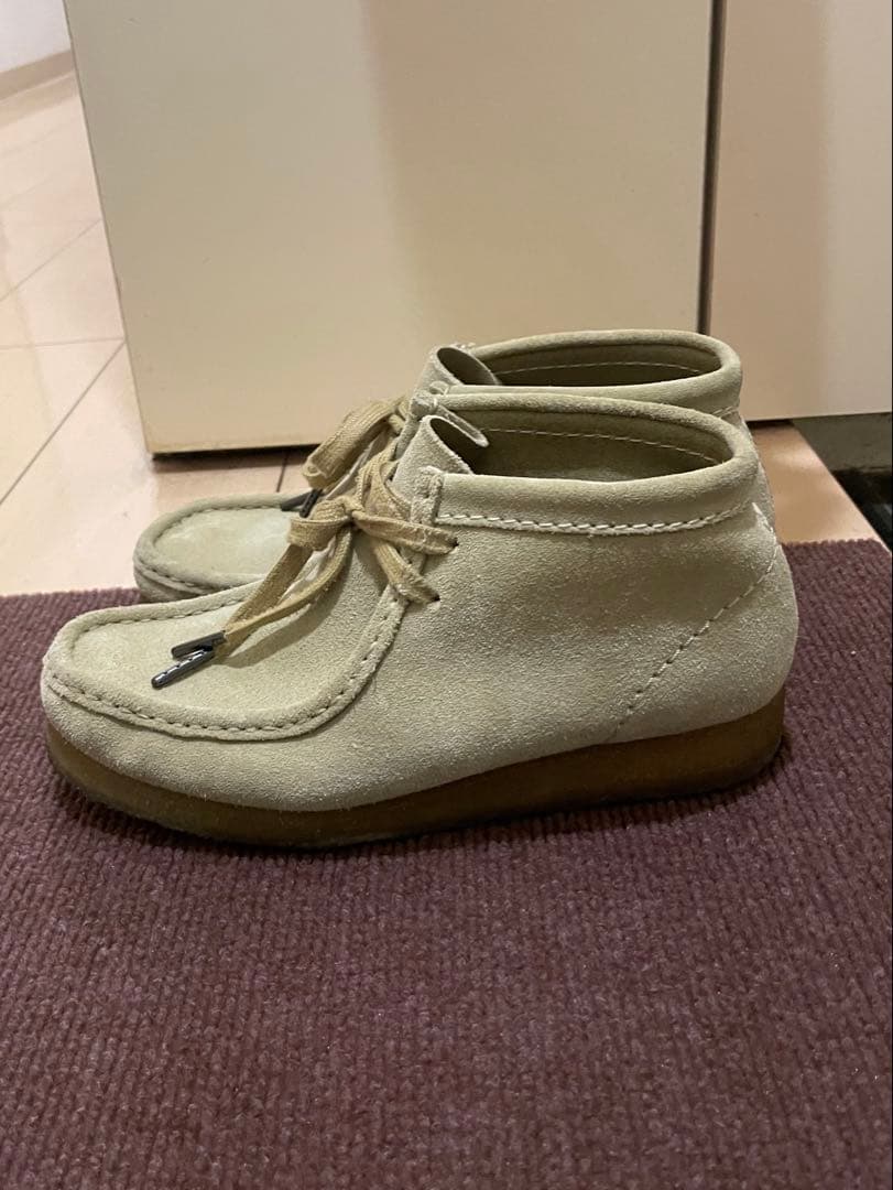 Clarks クラークス ワラビー 23.5cm ベージュ 定番カラー