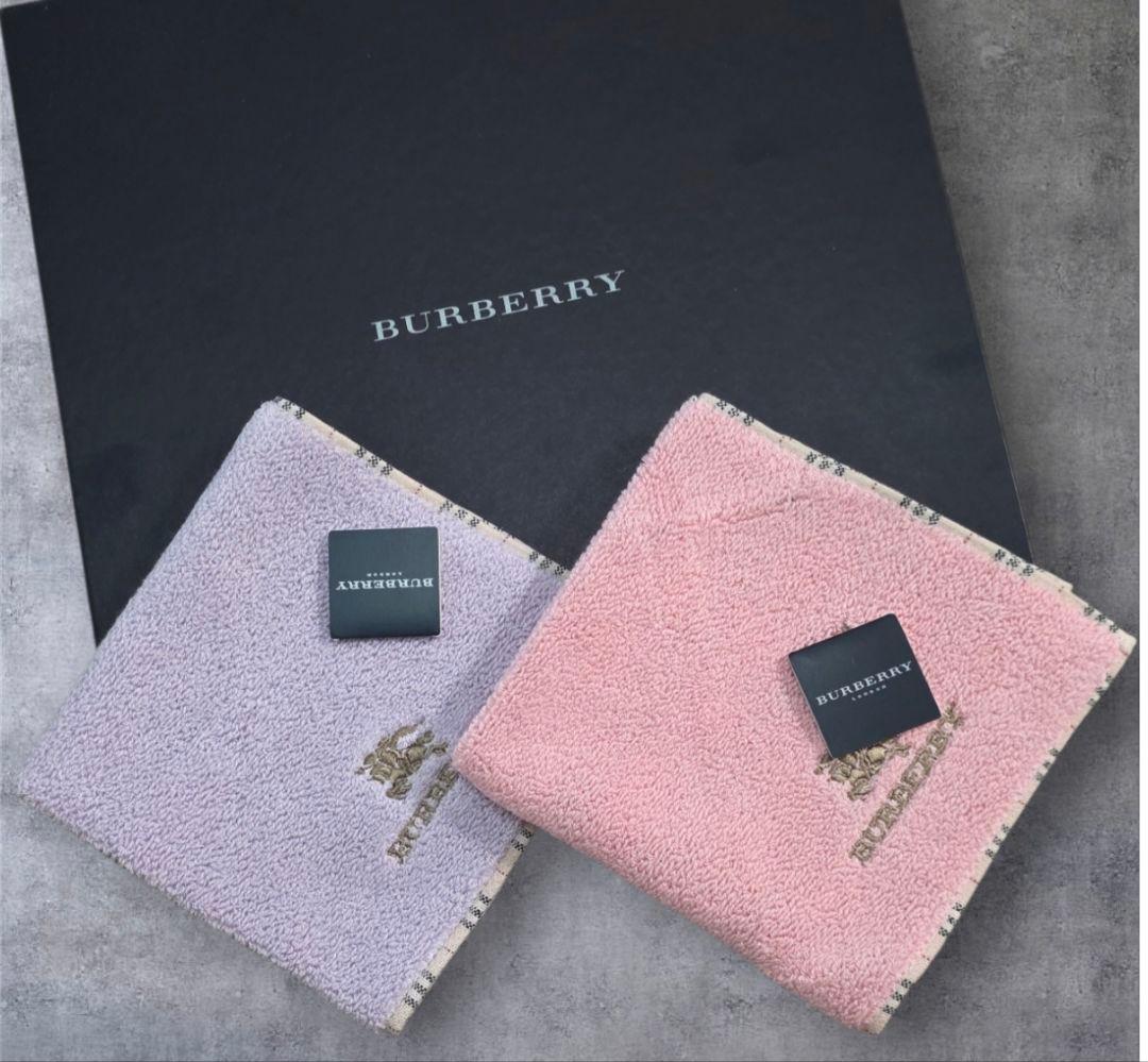 新品未使用 BURBERRY タオルハンカチセット21○バラ売りX値下げ - メルカリ