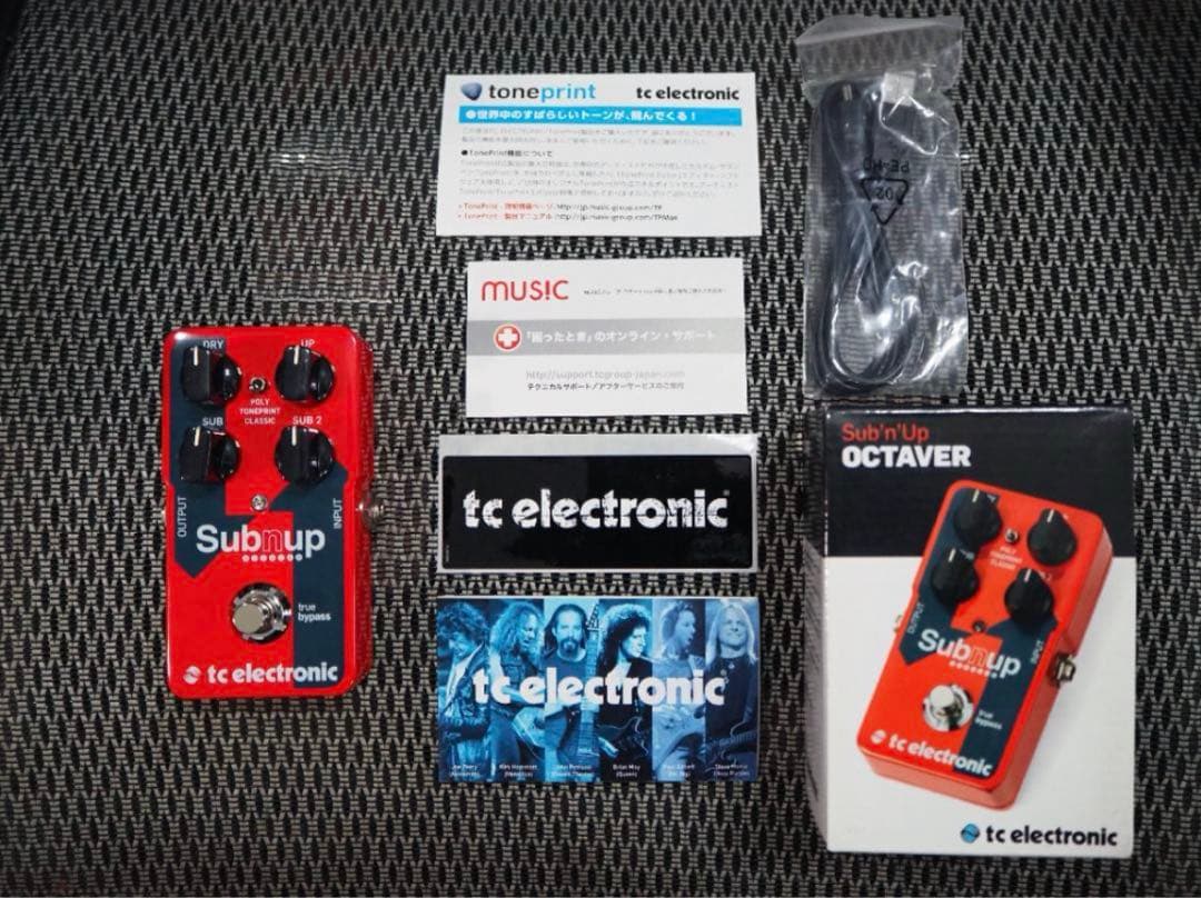 TC ELECTRONIC Sub 'N' Up Octaver　オクターバー Amazon.com: TC Electronic SUB 'N' UP OCTAVER : Musical Instruments