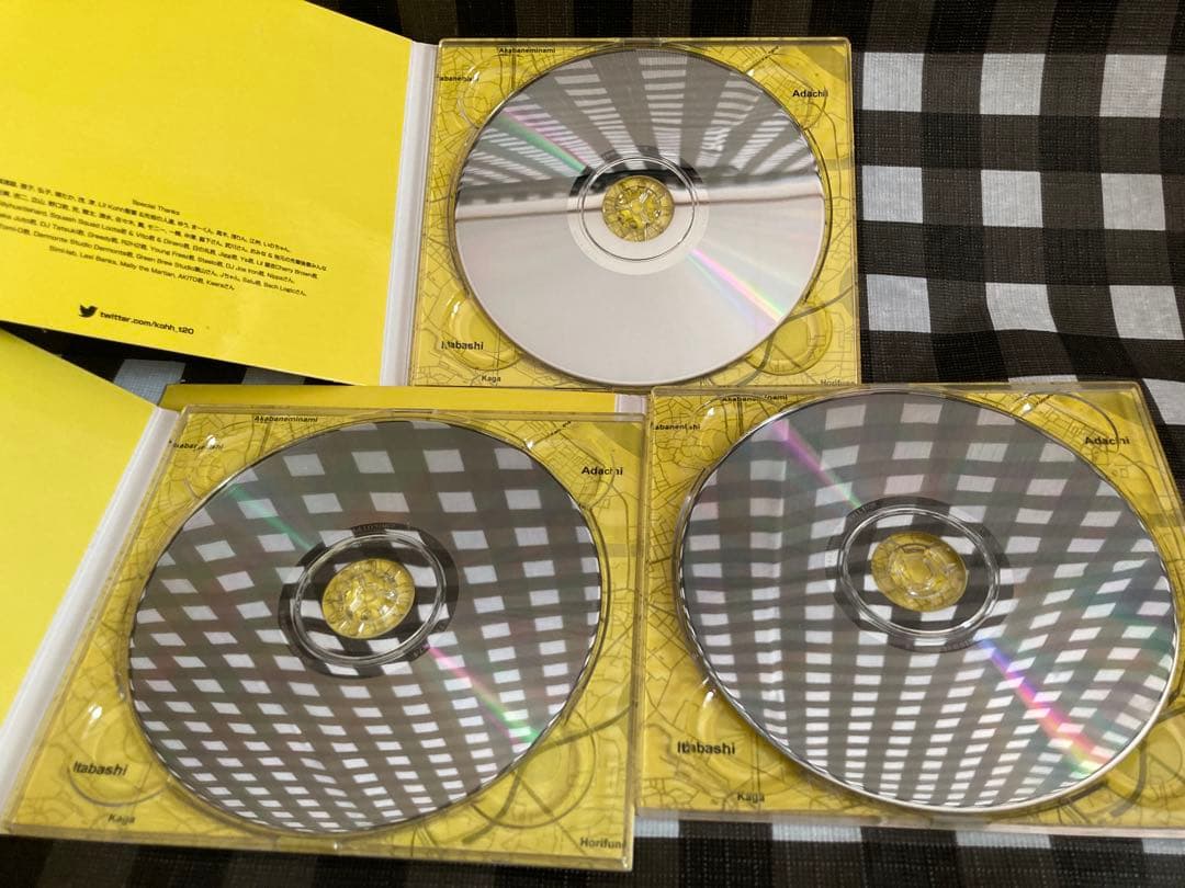 早い者勝ち！【3枚セット】 KOHH/yellowtape.1.2.3.