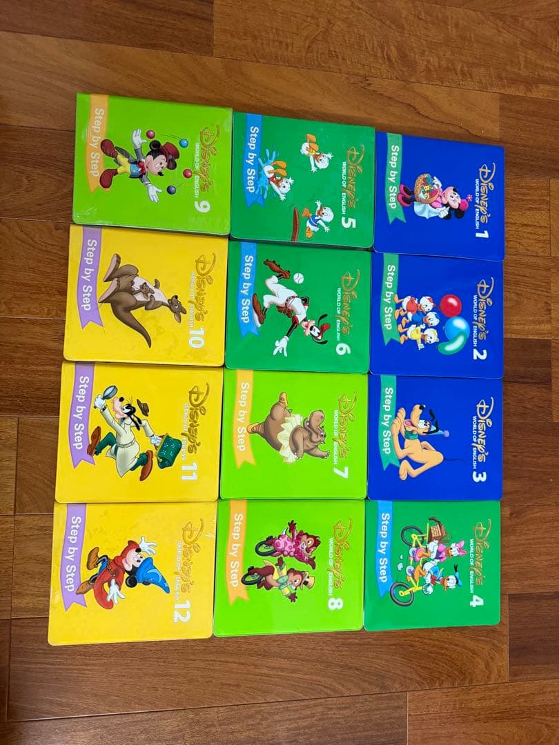 DWE】 ディズニー英語システム Step by stepフルセット - メルカリ