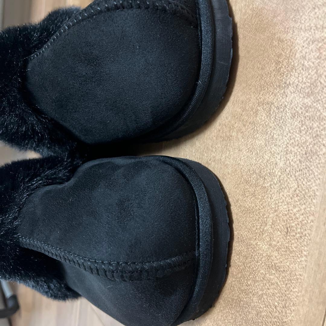 美品 ラクバキ Racbaki ファーサボ2 黒 ブラック M 23〜24cm - メルカリ