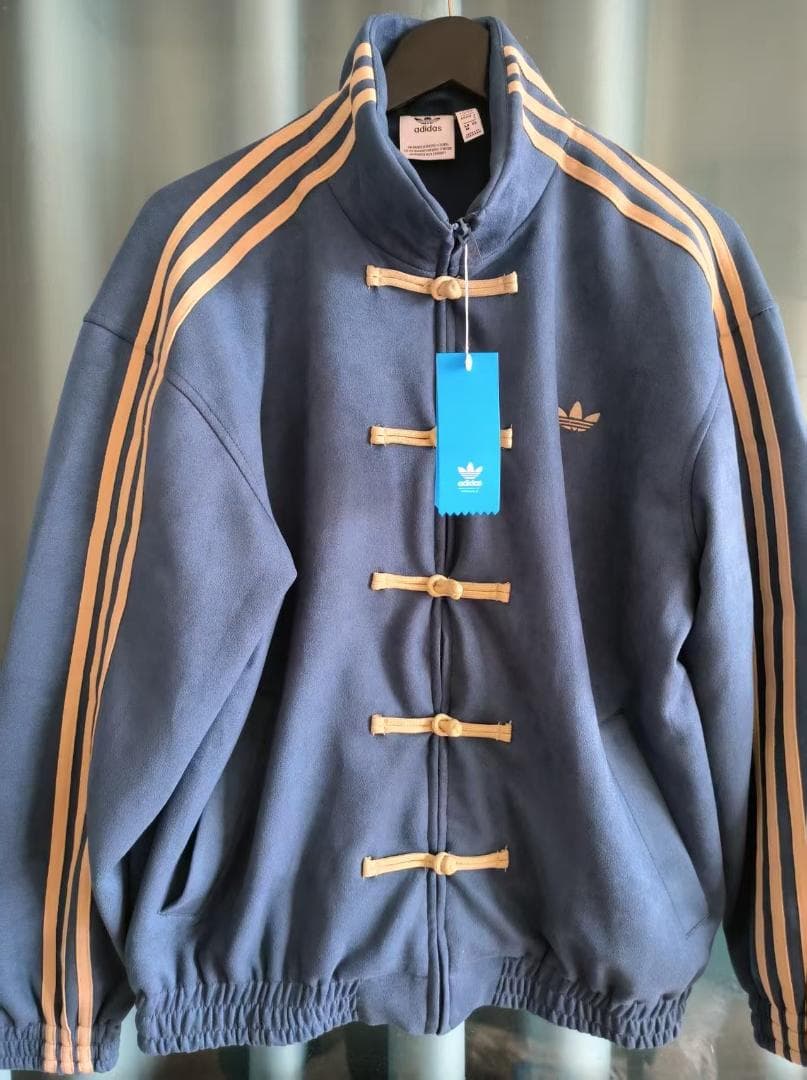 海外限定 アディダス 巳年 トラック スエード ジャケット ブルー XL 07CEv0GTloIdCMTBtajGzU_MUDBq3_