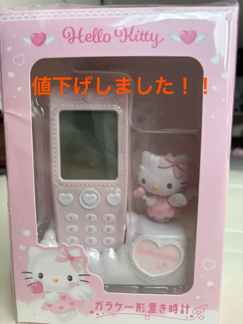 新品 未開封】サンリオ ガラケー型置き時計 ハローキティ - メルカリ