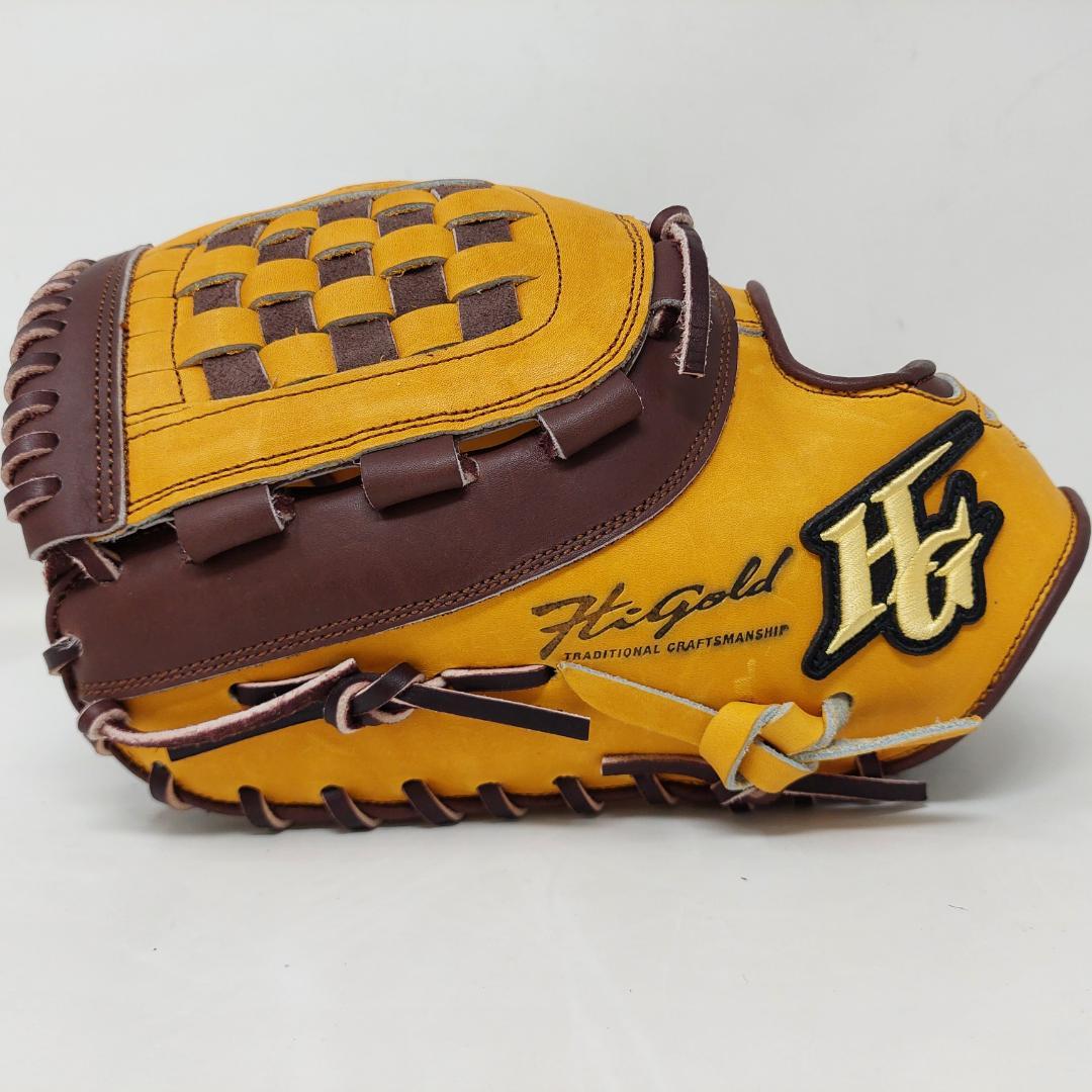 ハイゴールド 硬式 軟式 兼用 ファーストミット MKG-204F 左投げ
