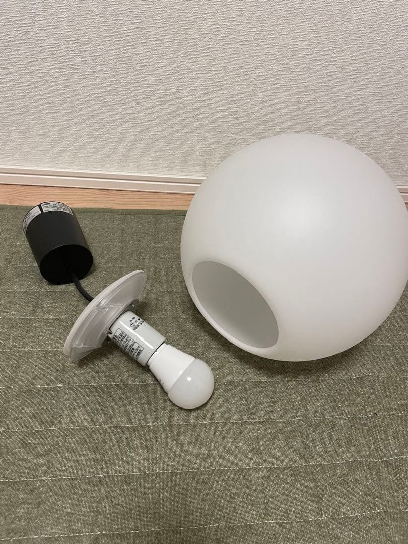 無印ペンダントライト丸 Mサイズ MJ-PM25A-BK - メルカリ