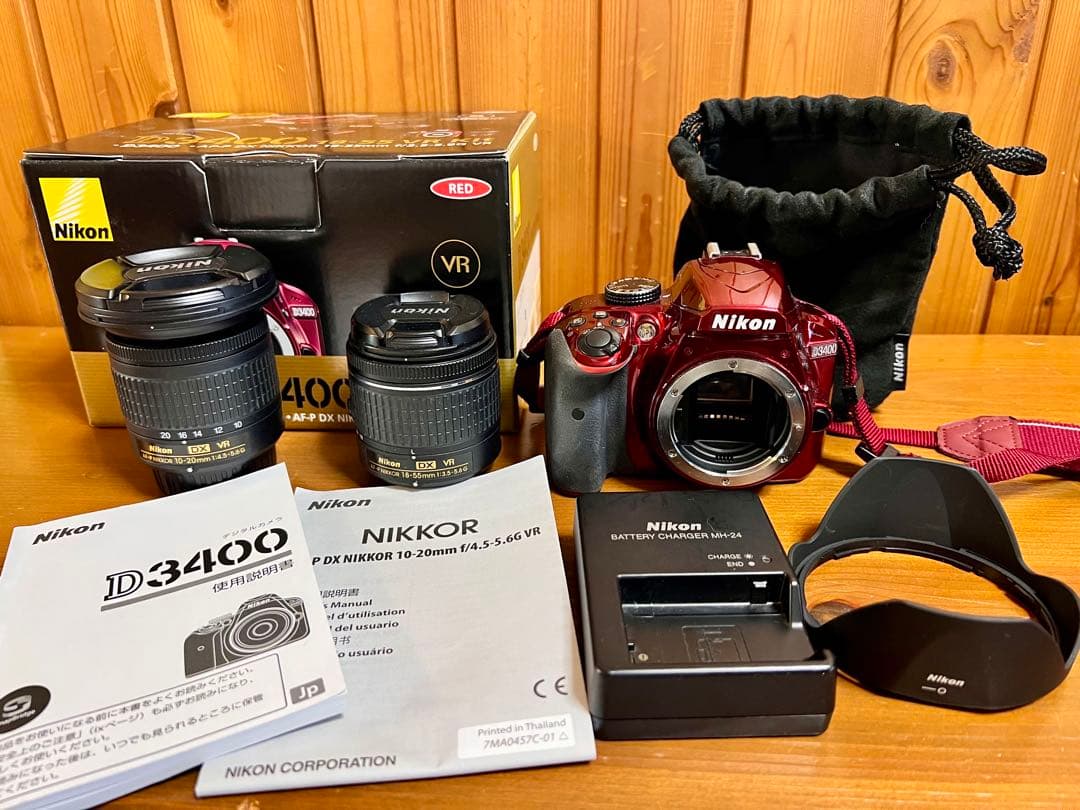 Nikon D3400 デジタル一眼レフ レッド D3400 デジタル一眼レフカメラ レッド [ボディ単体] Nikon｜ニコン