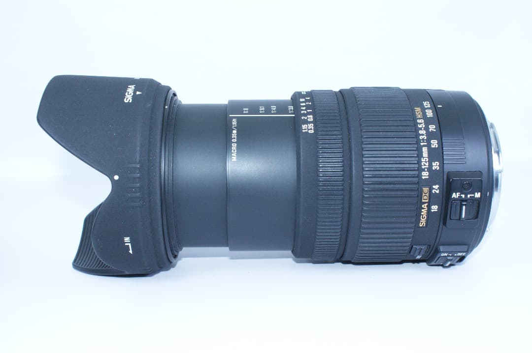 レンズ(ズーム) SIGMA DC 18-125mm F3.8-5.6 HSM CANON#229